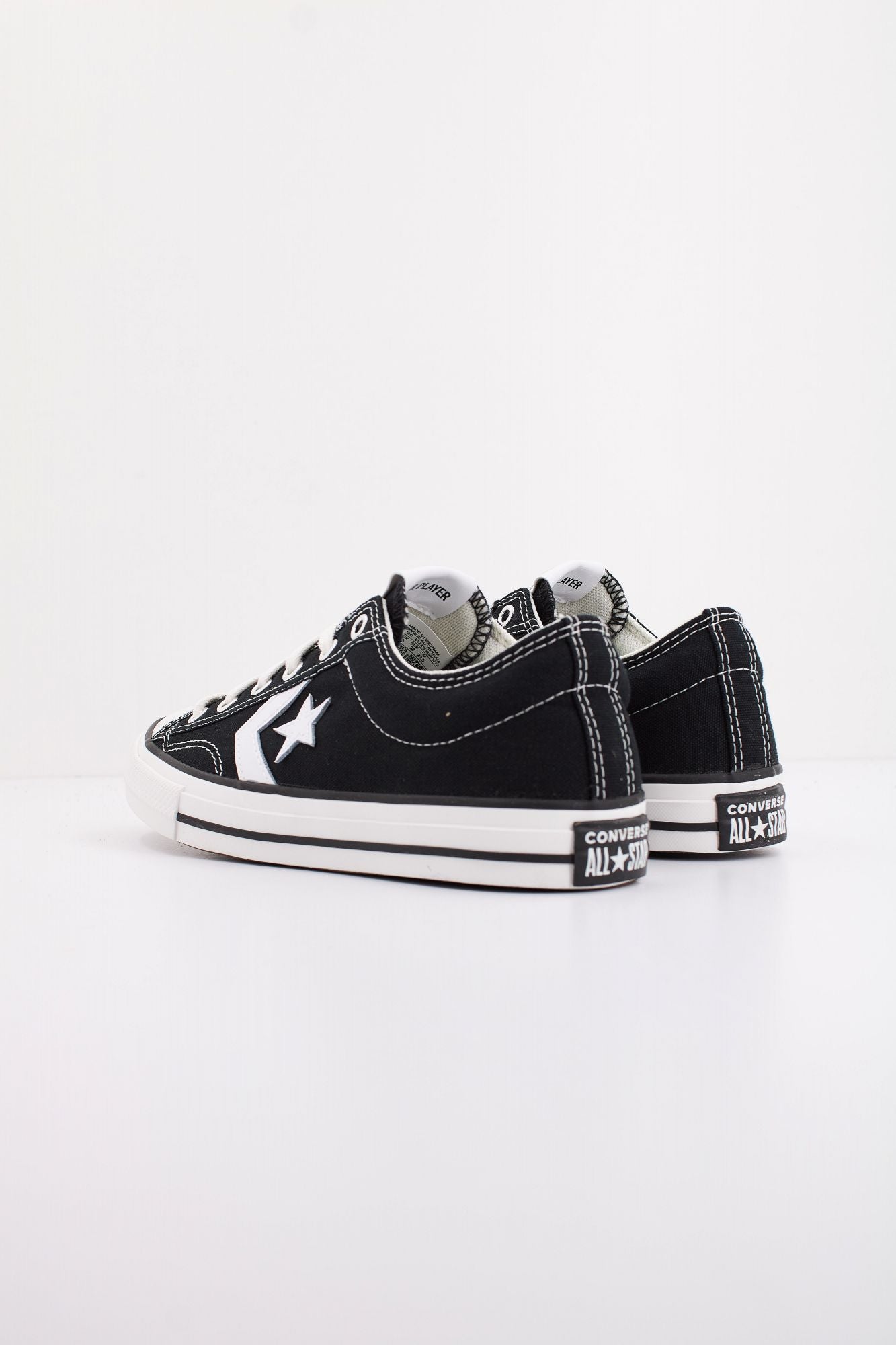 CONVERSE STAR PLAYER 76 FOUNDATIONAL en color NEGRO (4)