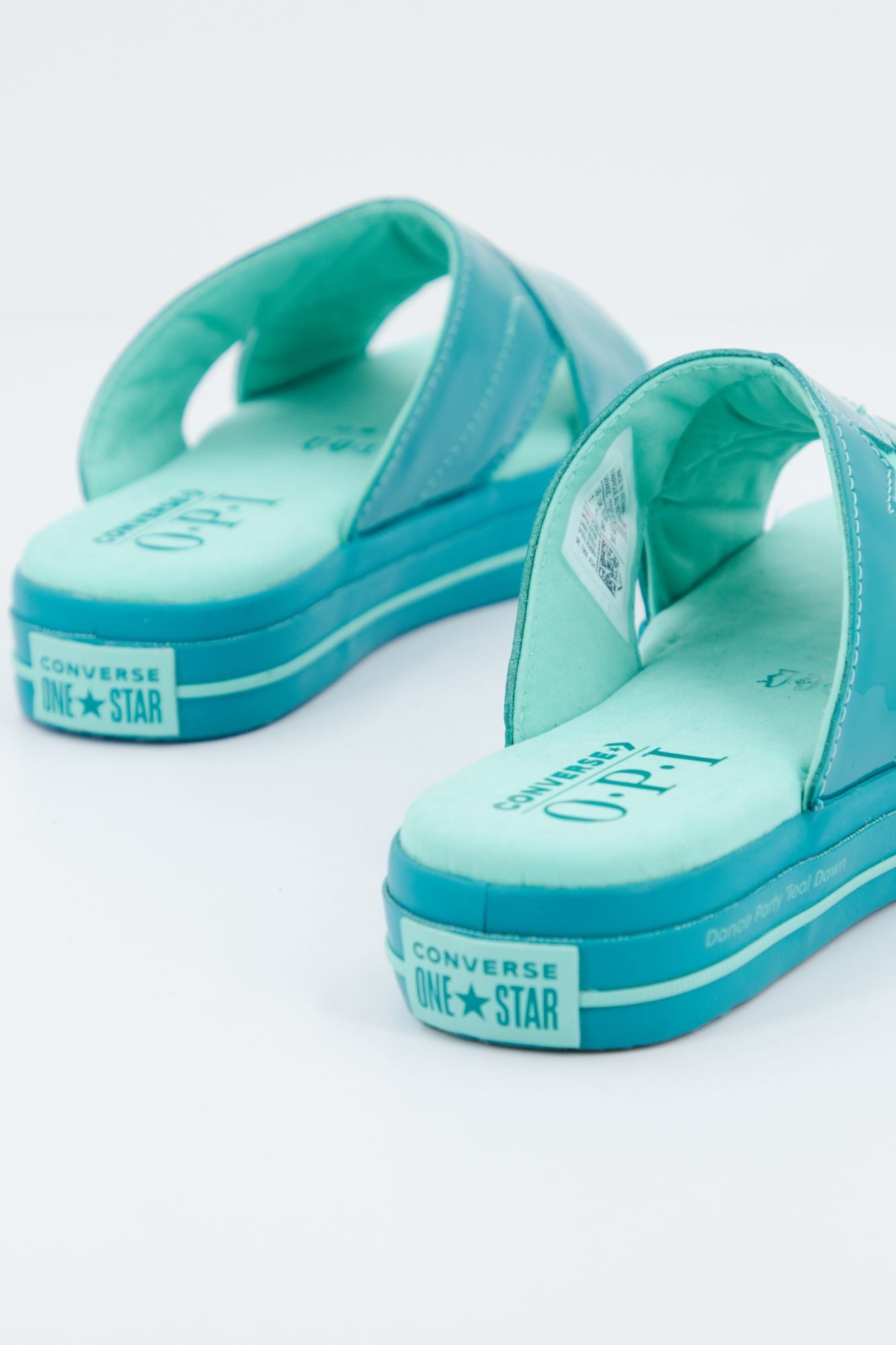CONVERSE ONE STAR SLIDE en color VERDE (3)