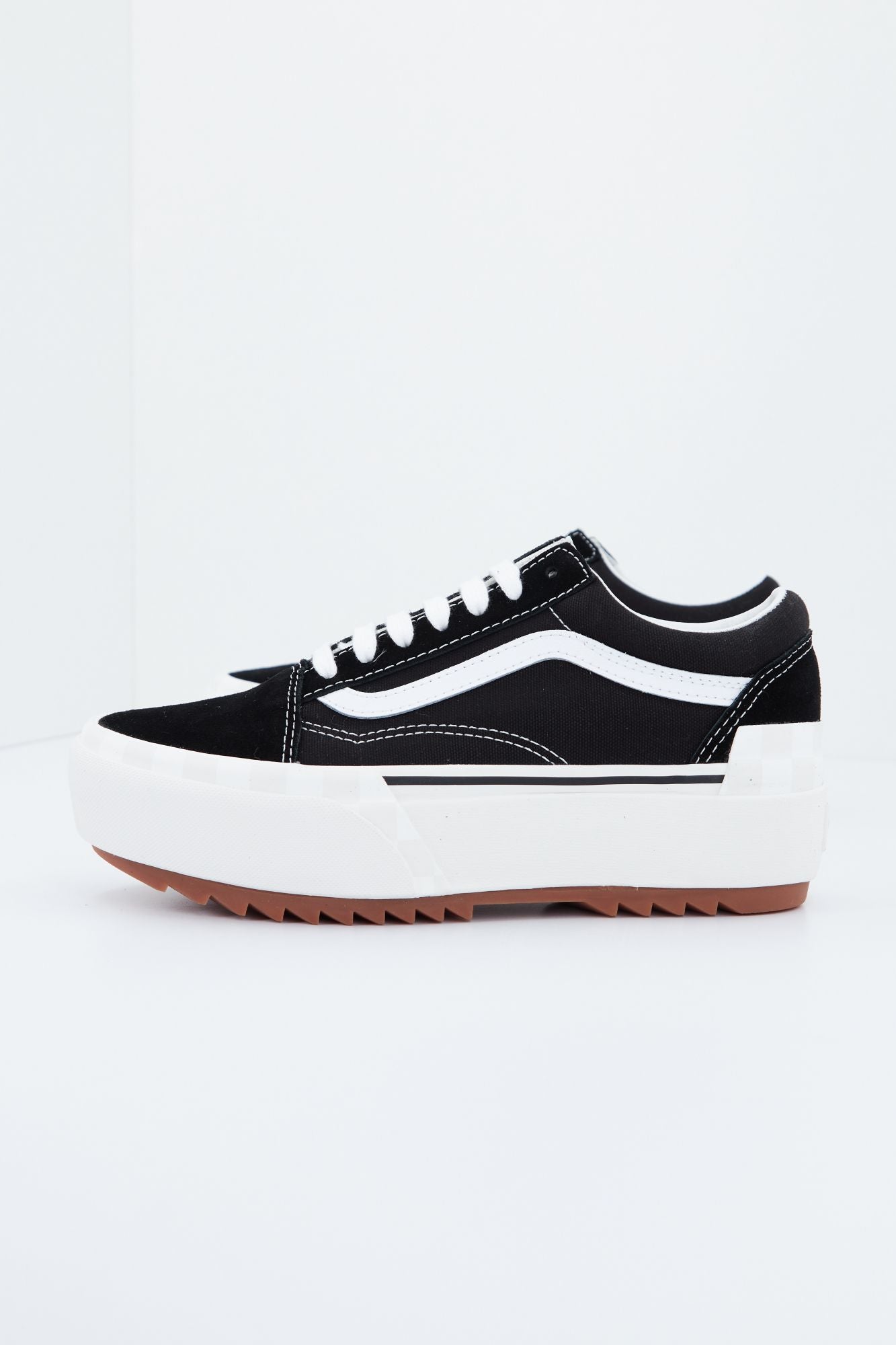 VANS UA  OLD SKOOL STACKED en color NEGRO (1)