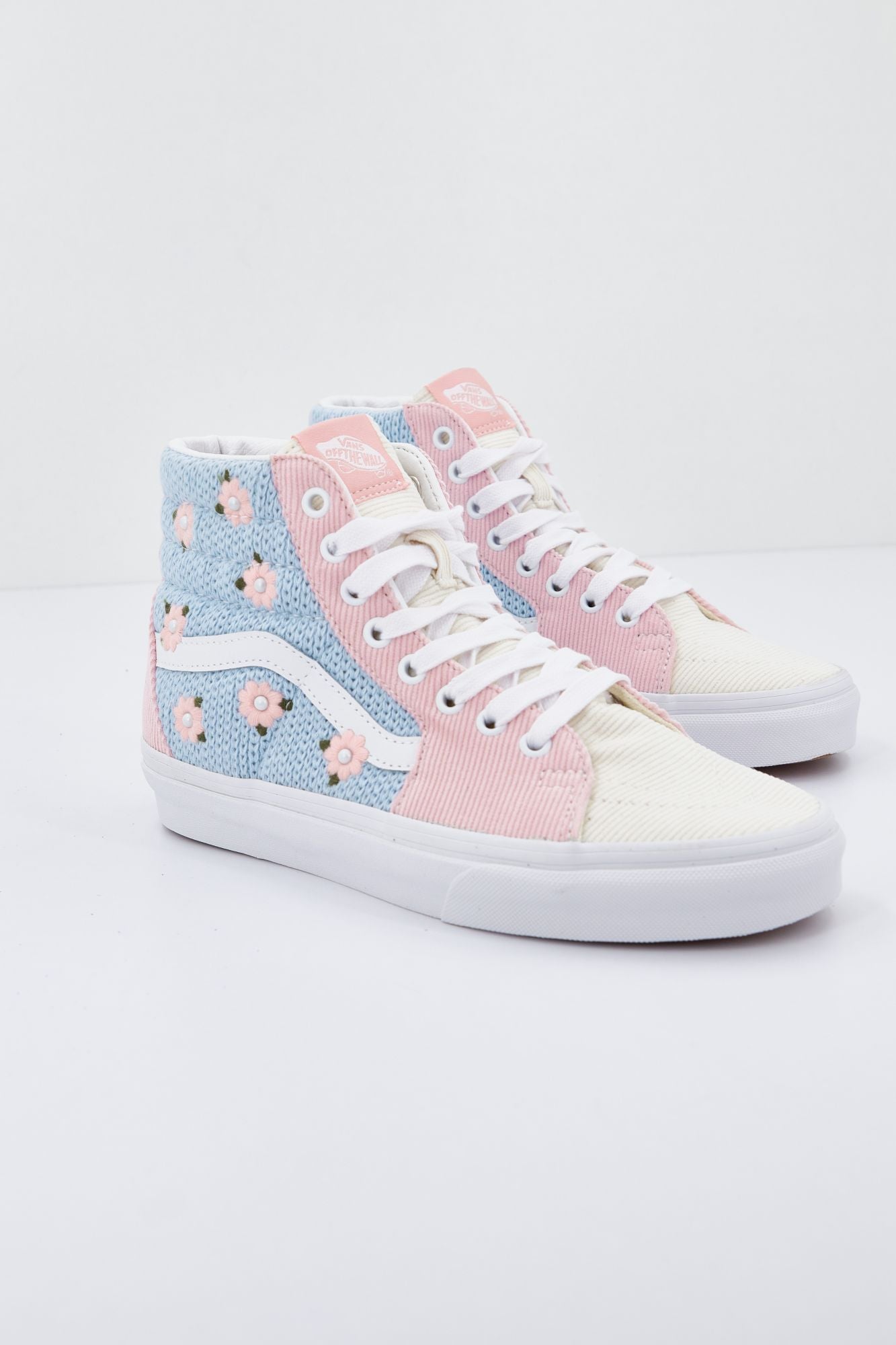 VANS  UA SK8-HI en color ROSA (3)