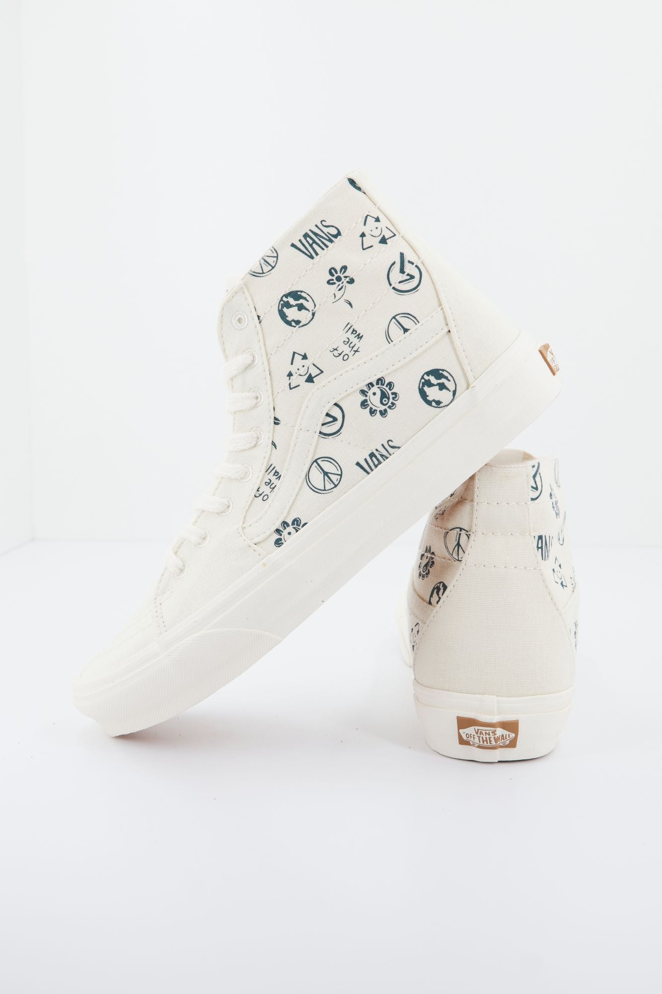 VANS  UA SK8-HI en color BLANCO (4)