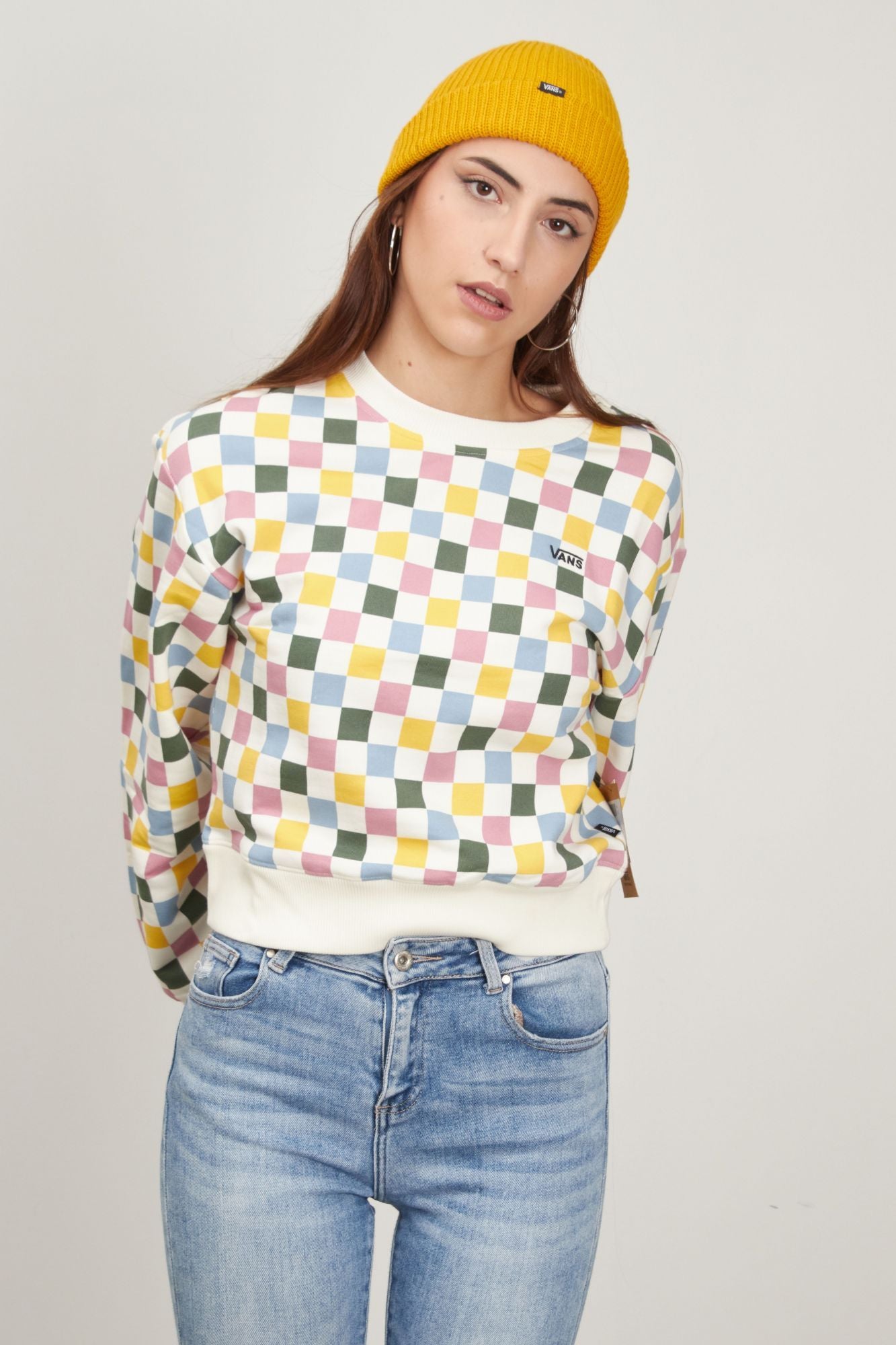 VANS  ALL OVER LS CREW en color MULTICOLOR (1)
