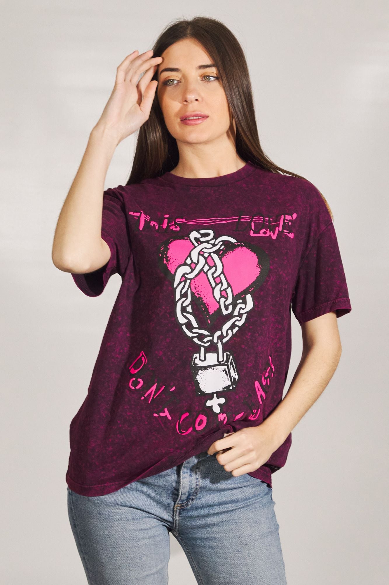 VANS  LOVE SHACKLE OVERSIZED en color VIOLETA (1)