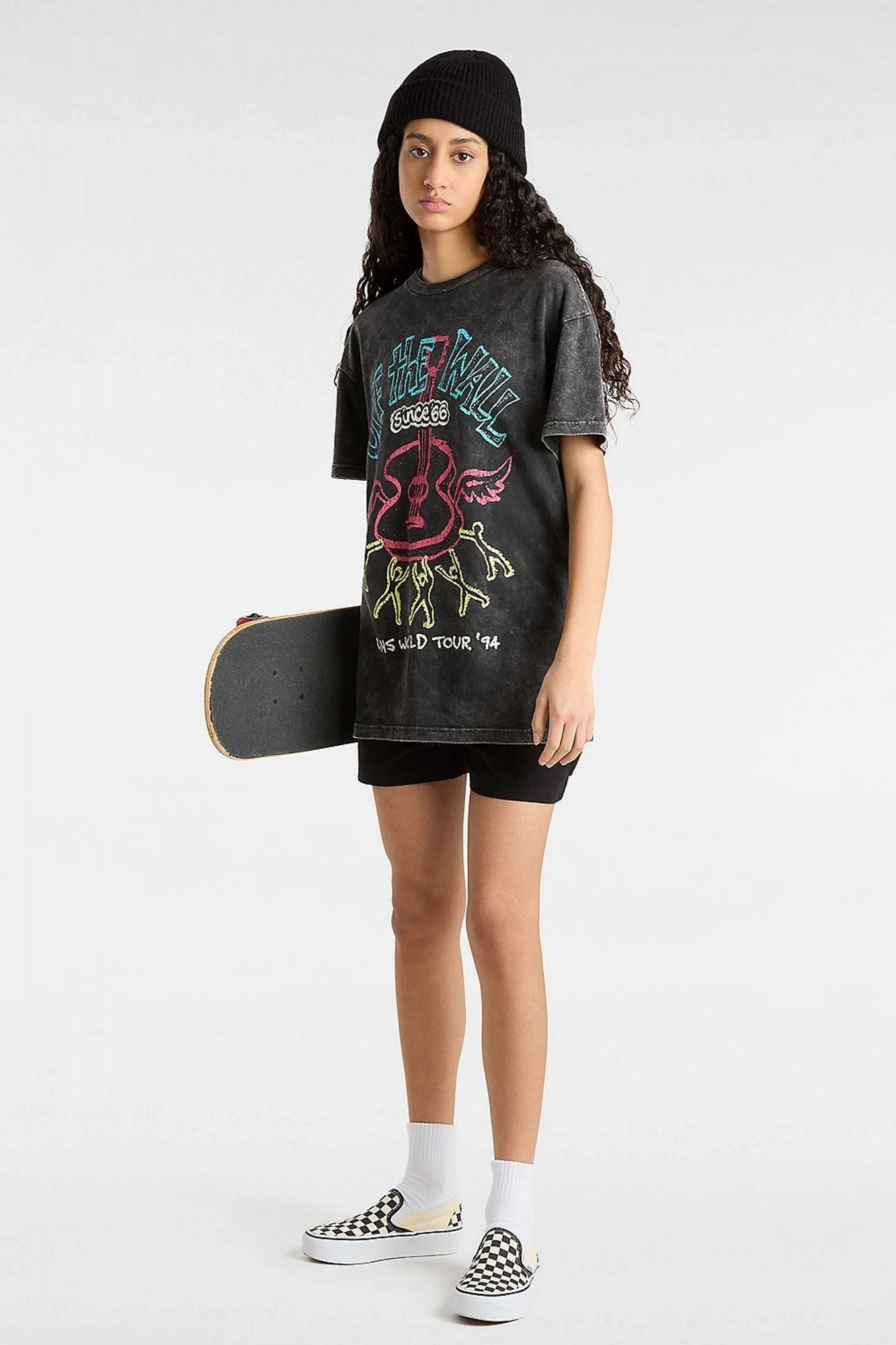 VANS  GUITAR SOLO OVERSIZED en color NEGRO (4)