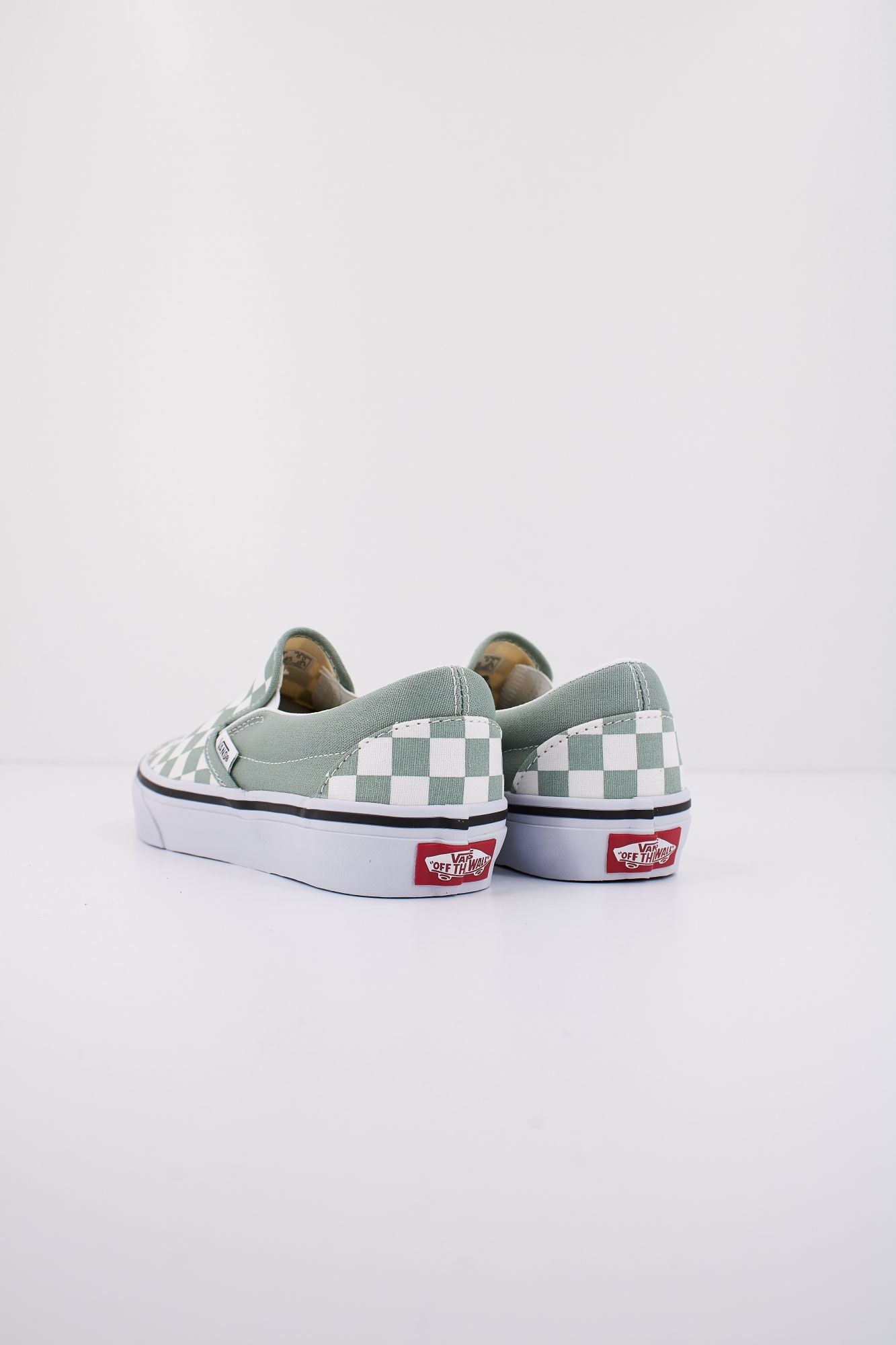 VANS CLASSIC SLIP-ON en color VERDE (3)