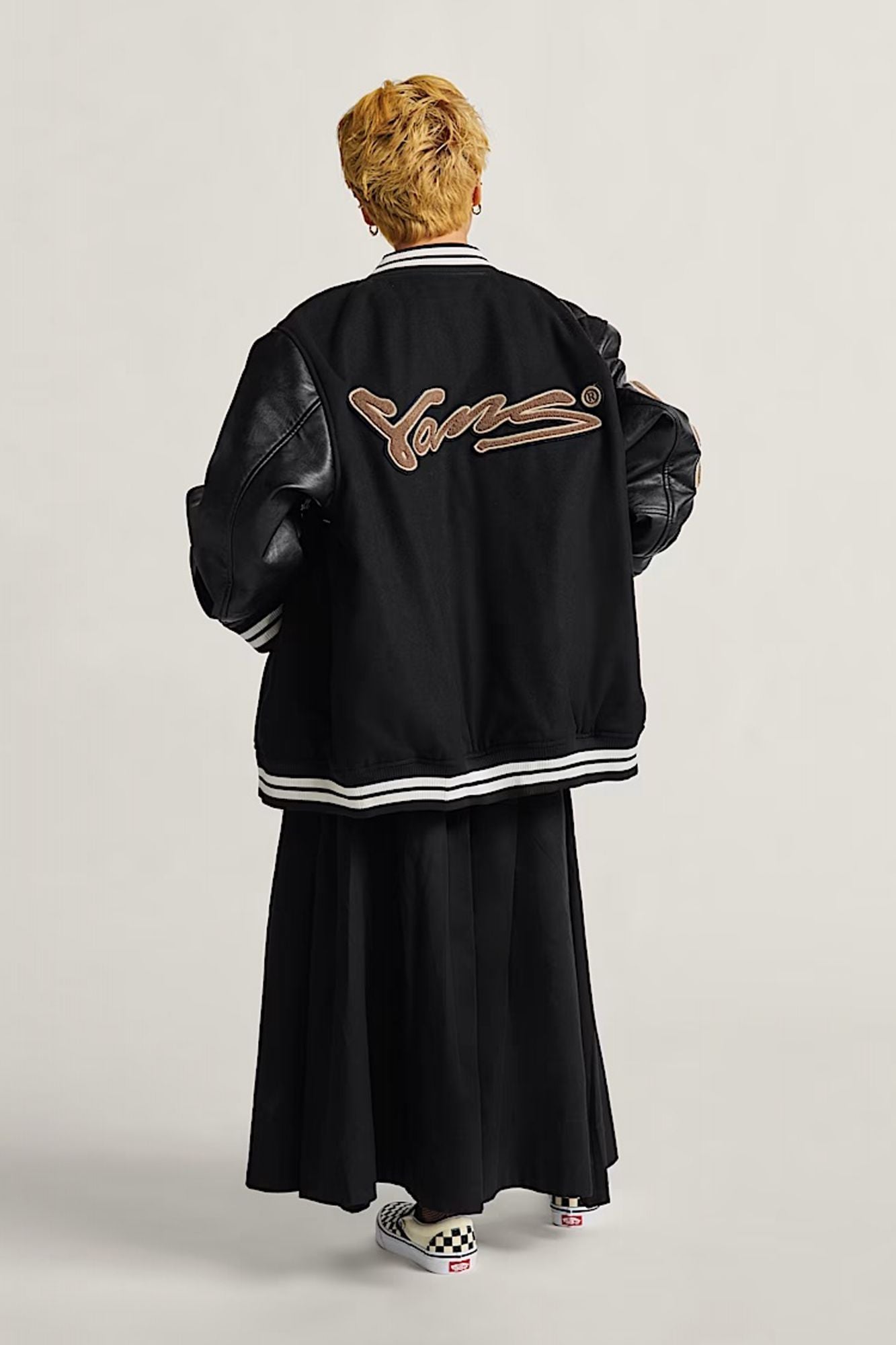 VANS FRANCESCA FULL SKIRT en color NEGRO (3)