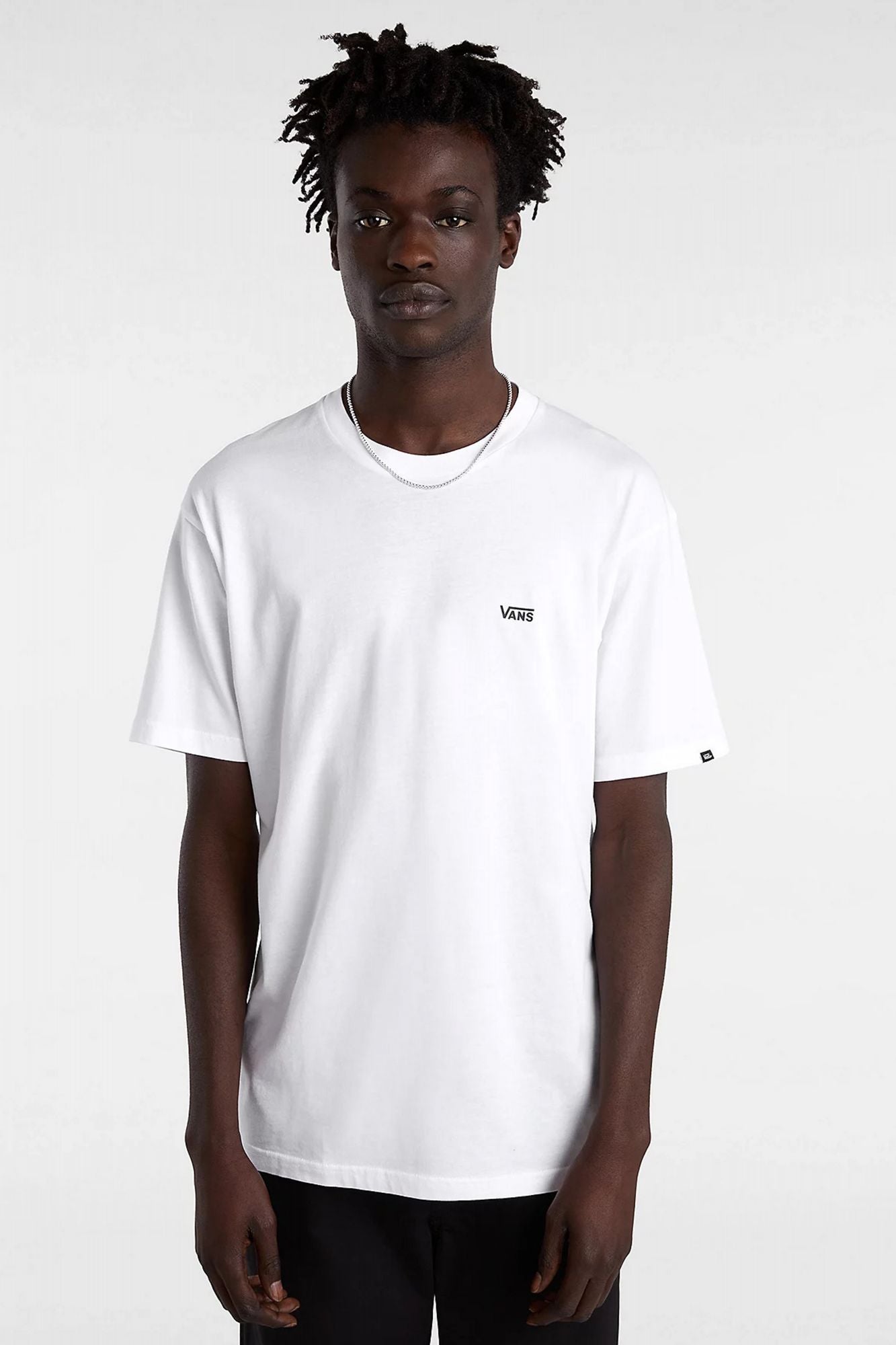 VANS LEFT CHEST II LOOSE SS en color BLANCO (1)