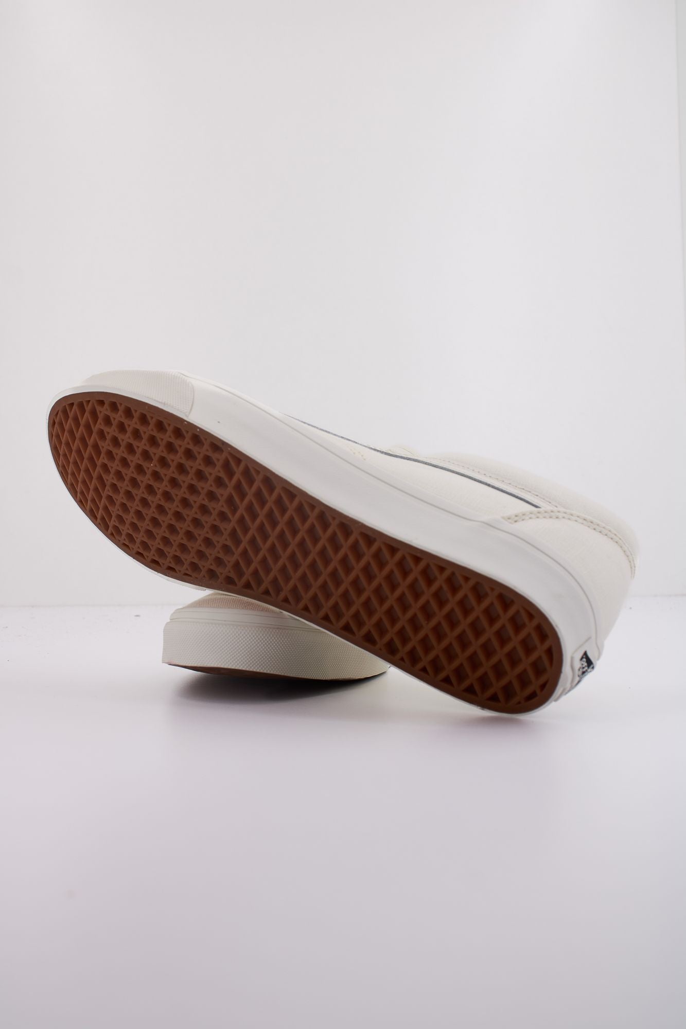 VANS OLD SKOOL LINEN en color BLANCO (5)