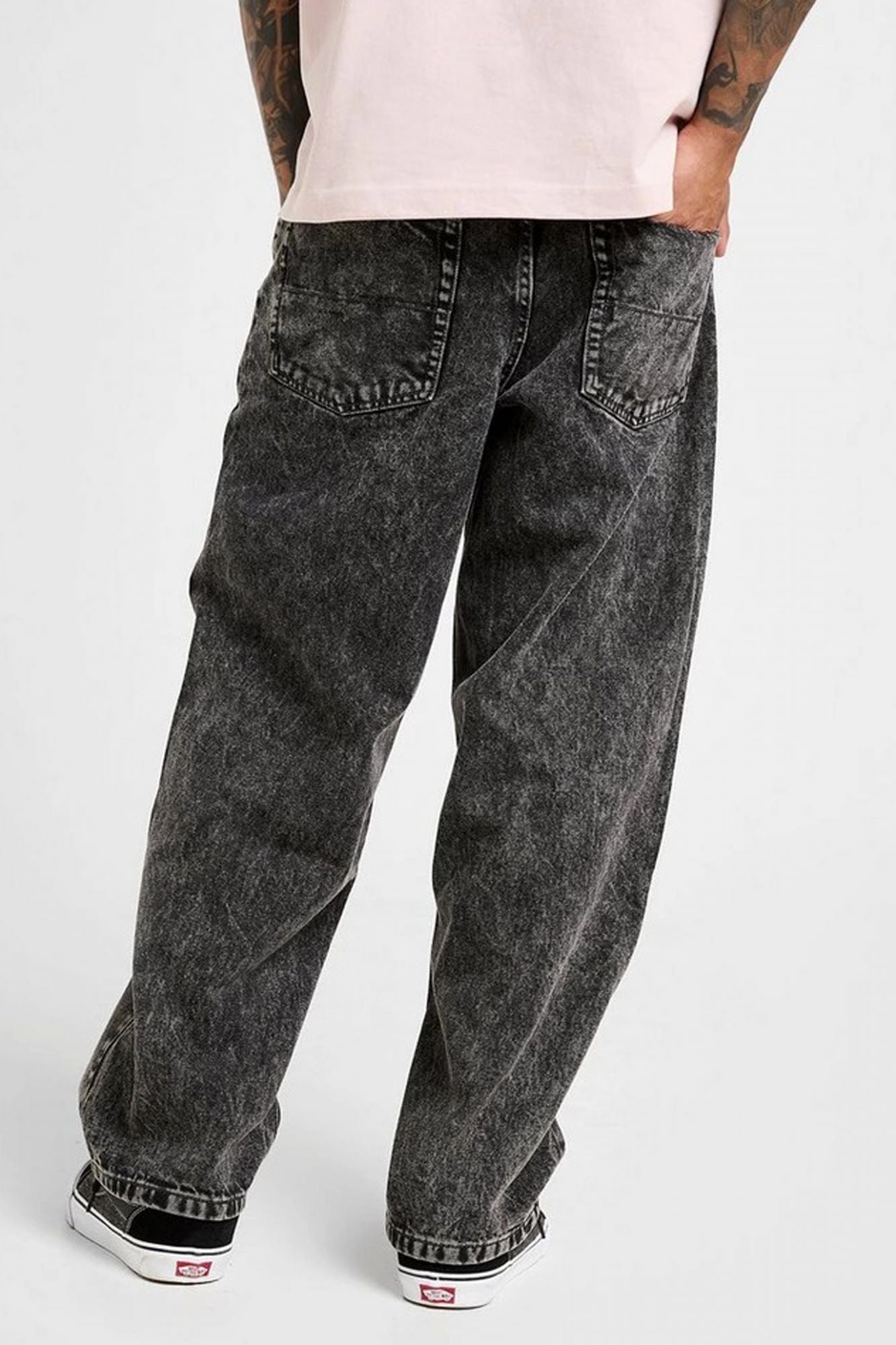 VANS CHECK-5 BAGGY DENIM PA en color NEGRO (3)