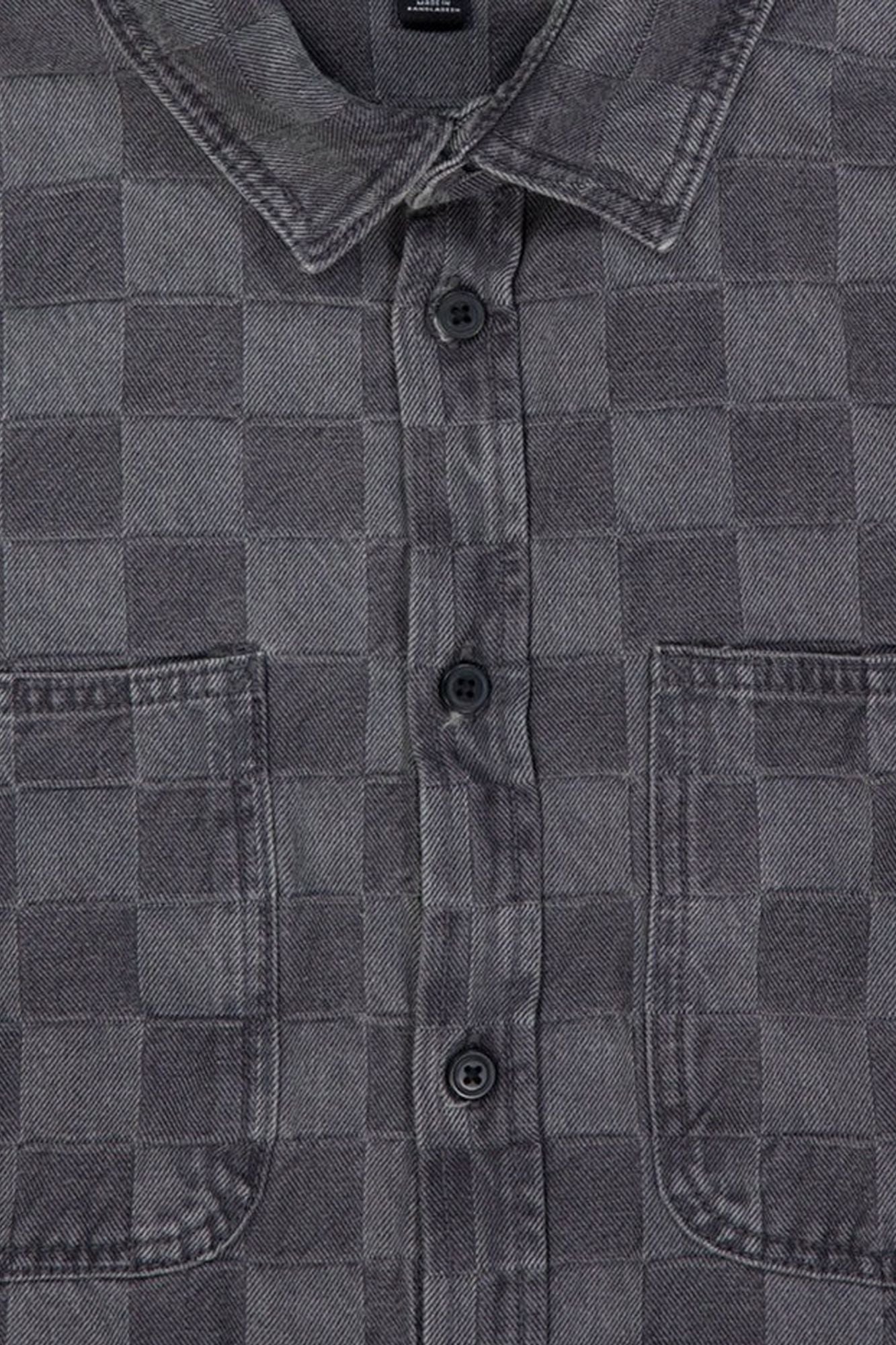VANS HASTINGS CHECKERBOARD en color GRIS (3)