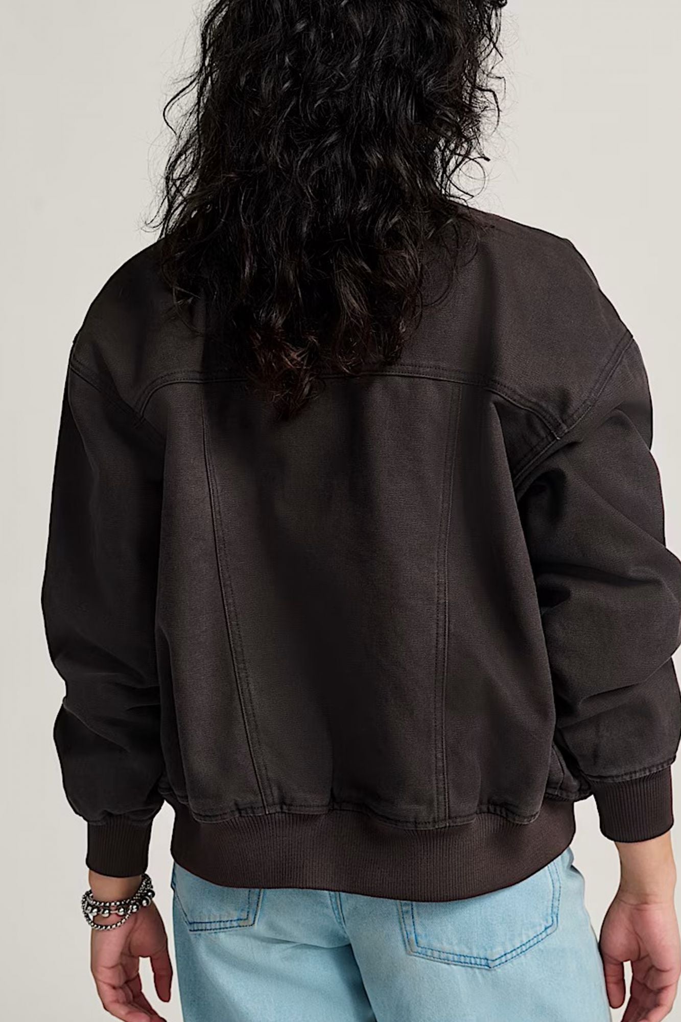 VANS TRUCKSTOP BOMBER JACKE en color MARRON (3)