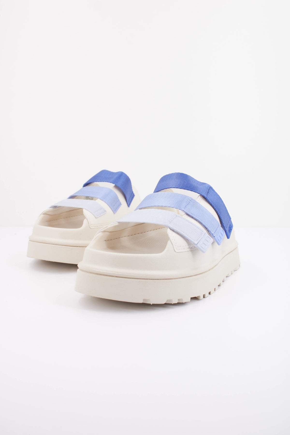 UGG  W GOLDEN GLOW SLIDE en color BLANCO (2)
