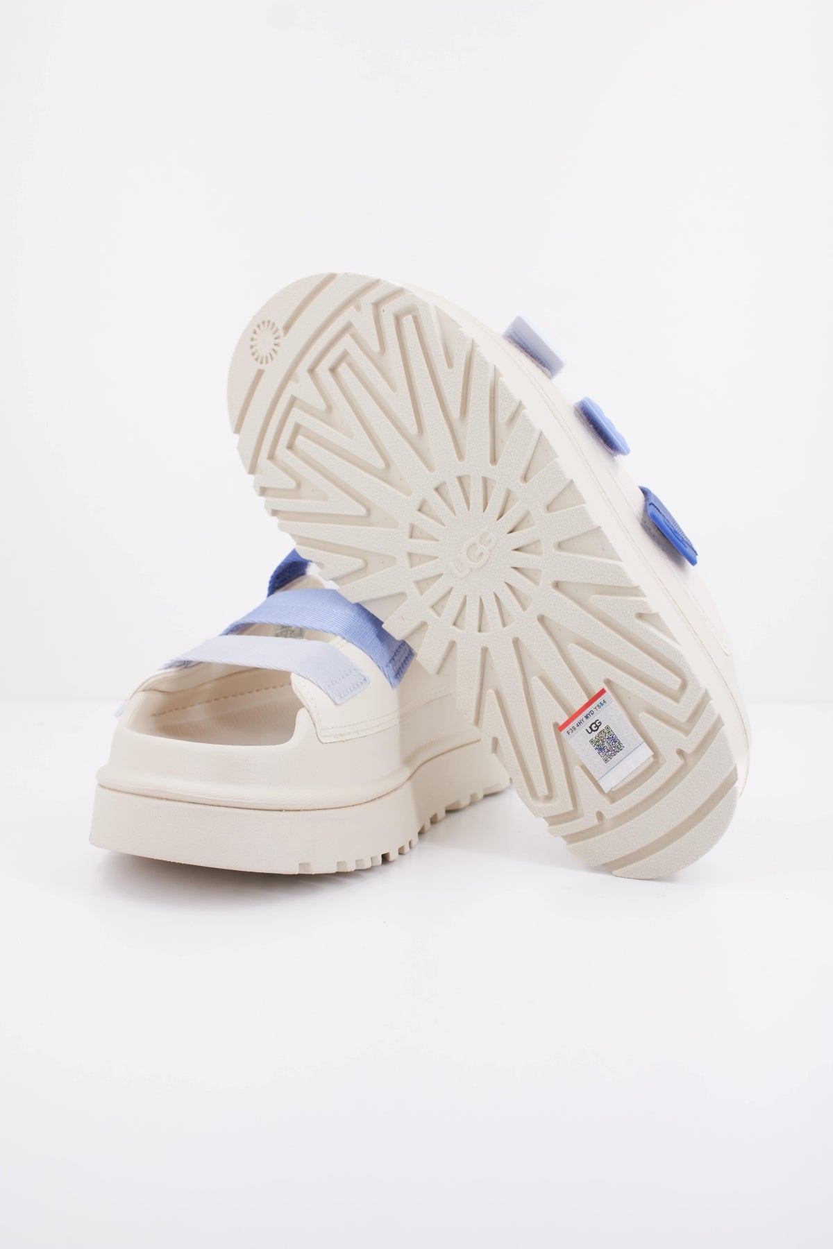 UGG  W GOLDEN GLOW SLIDE en color BLANCO (5)