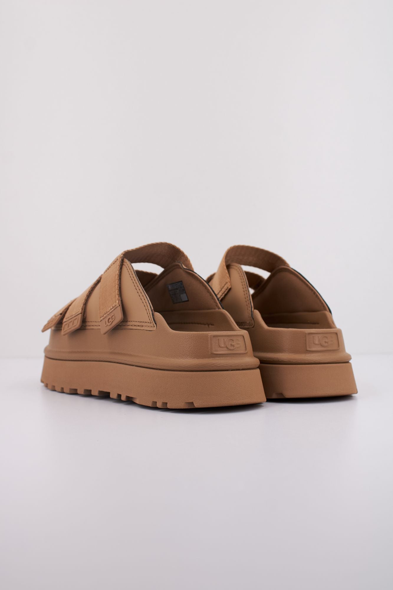 UGG  W GOLDEN GLOW SLIDE en color MARRON (4)
