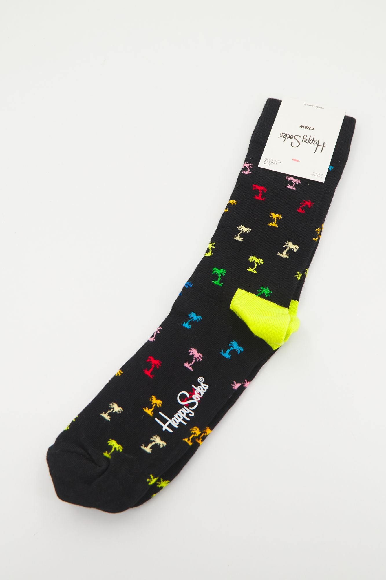HAPPY SOCKS PALM  en color NEGRO (3)