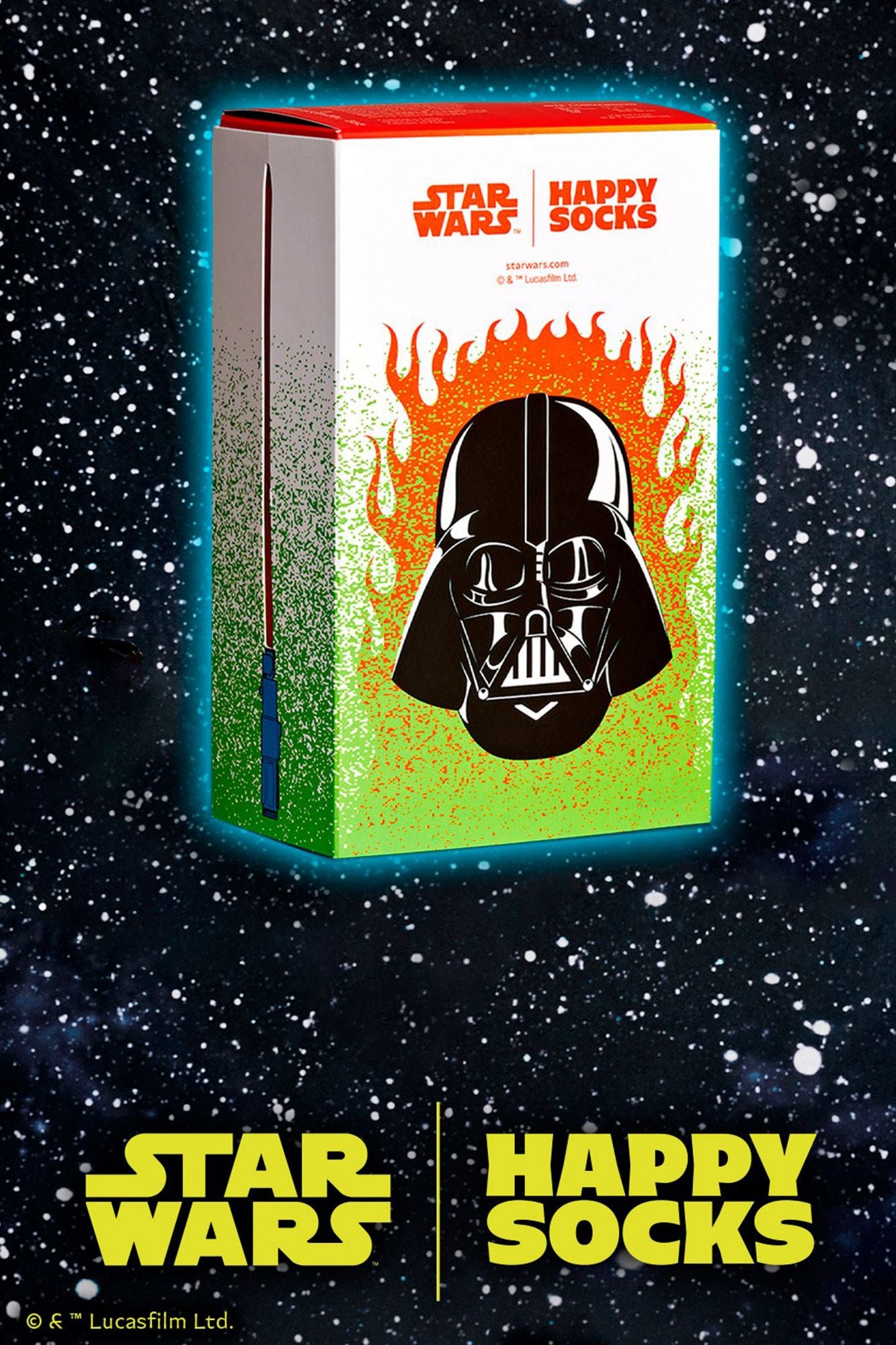 HAPPY SOCKS STAR WARS3-PACK GIFT SET en color MULTICOLOR (3)