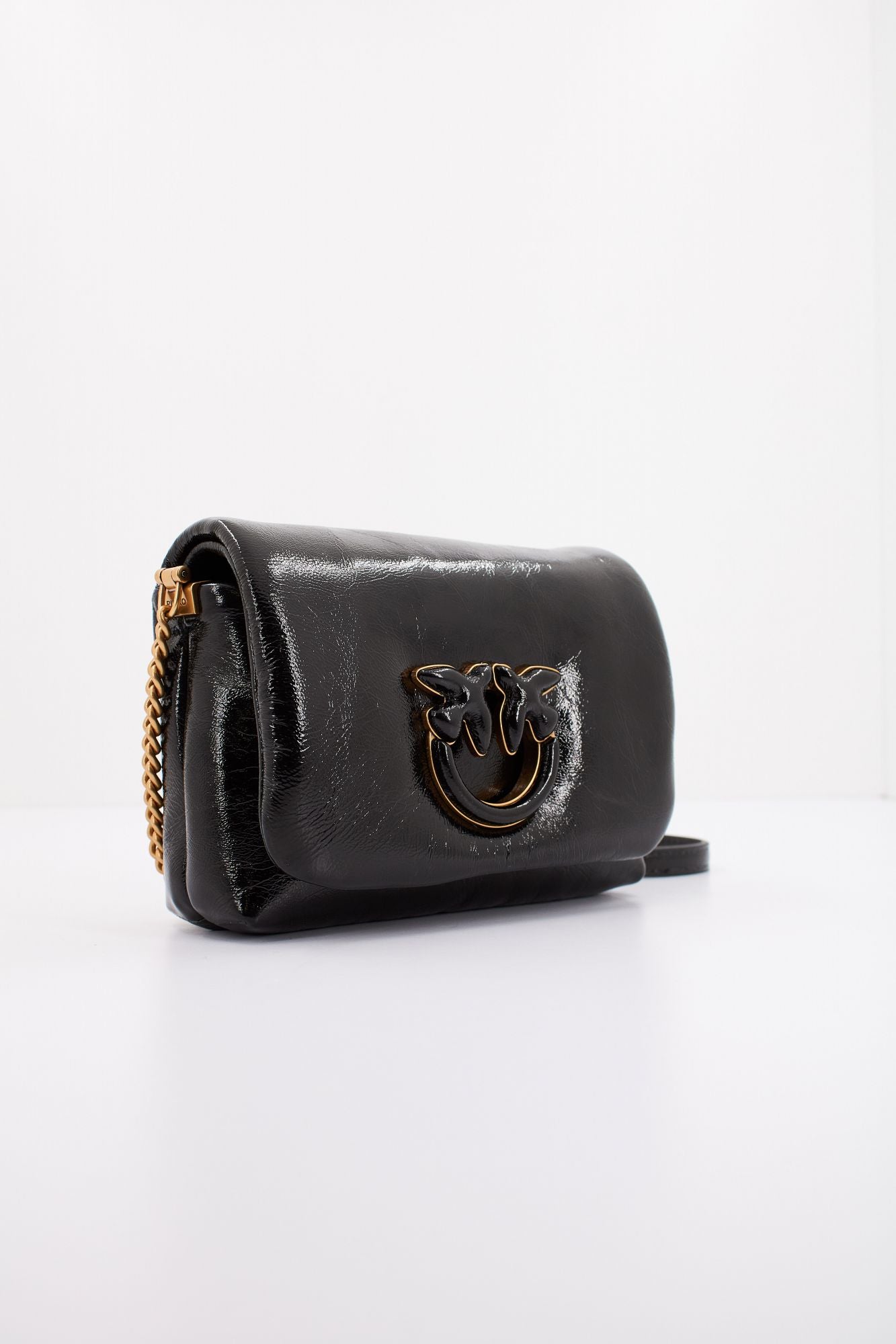 PINKO LOVE CLICK PUFF BABY SO en color NEGRO (2)