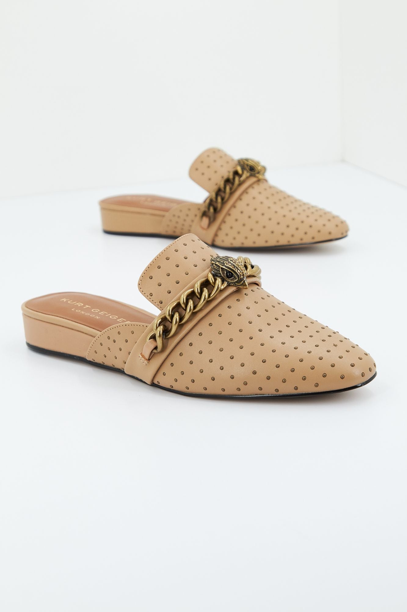 KURT GEIGER LONDON CHELSEA MULE en color MARRON (4)