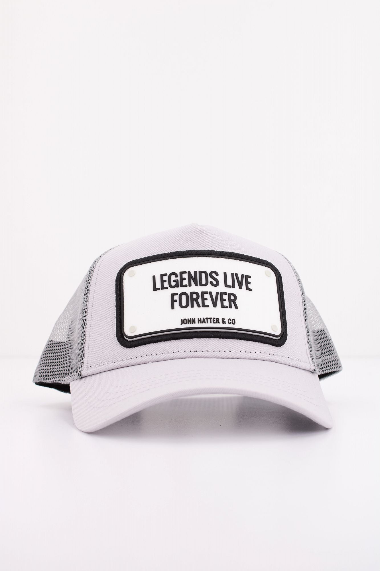 JOHN HATTER CO  LEGENDS LIVE FOREVER en color GRIS (1)