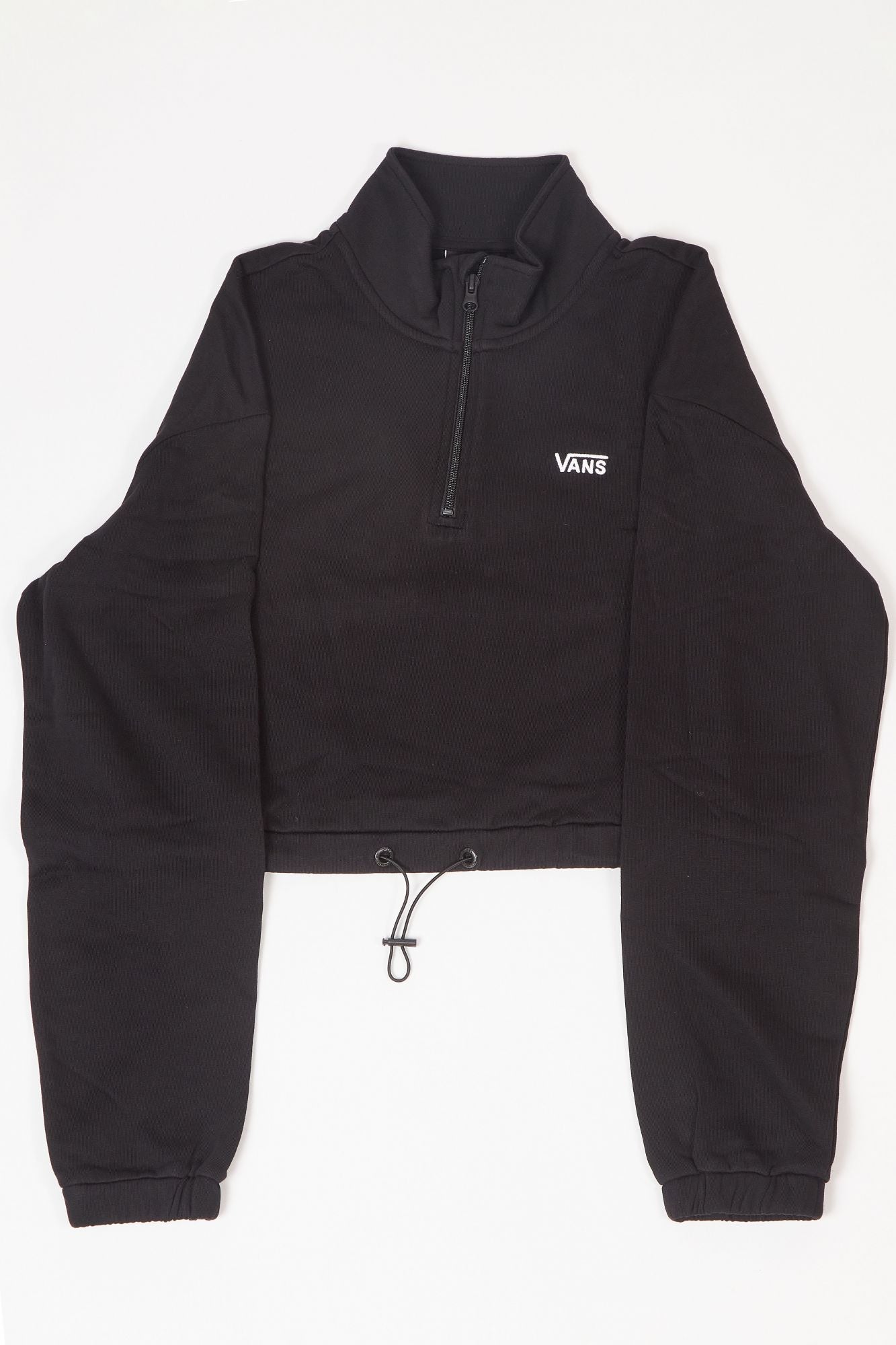 VANS LEFT CHEST HALF ZIP en color NEGRO (2)