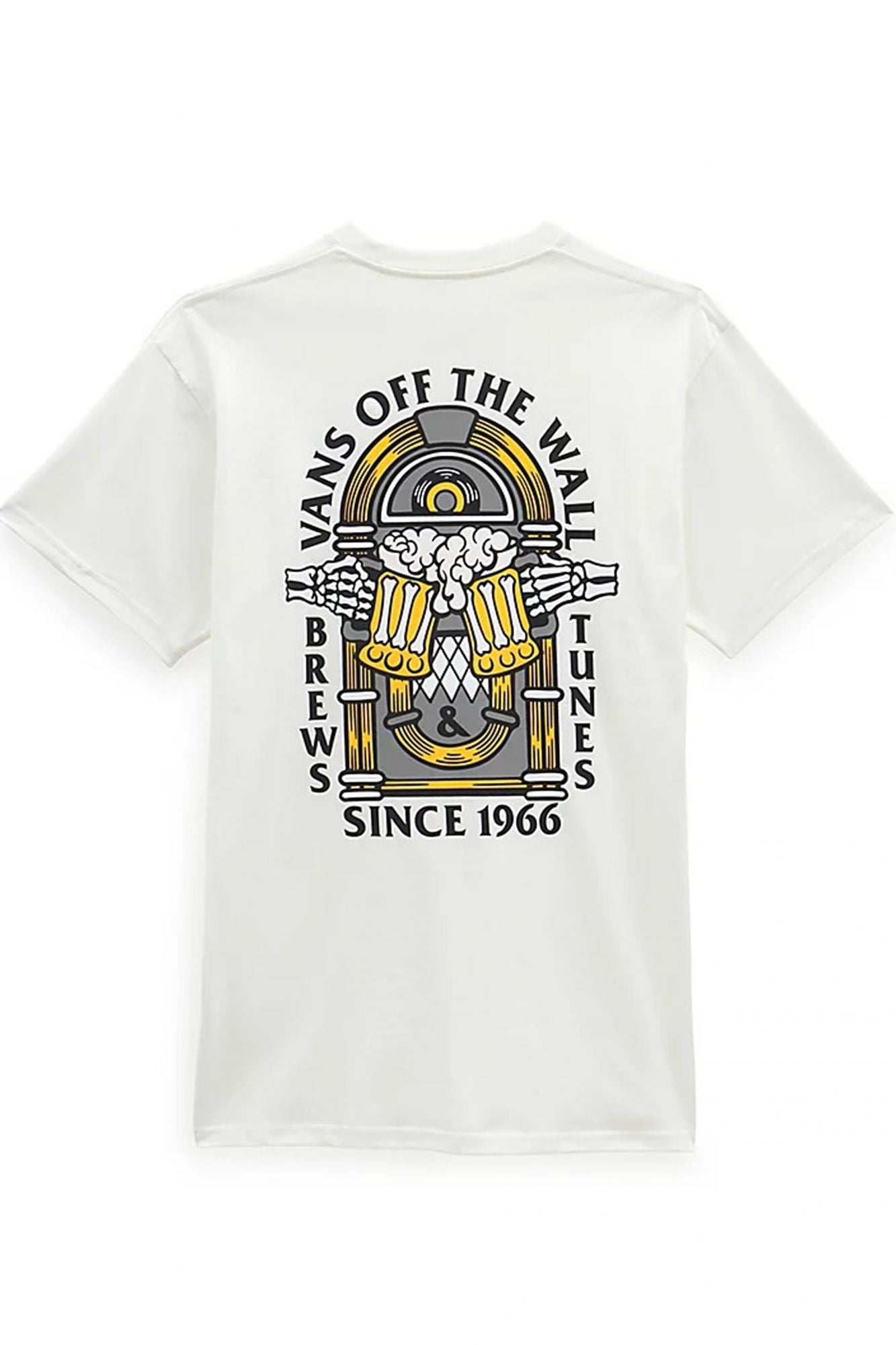 VANS  BREW BROS TUNES SS TEE en color BLANCO (2)