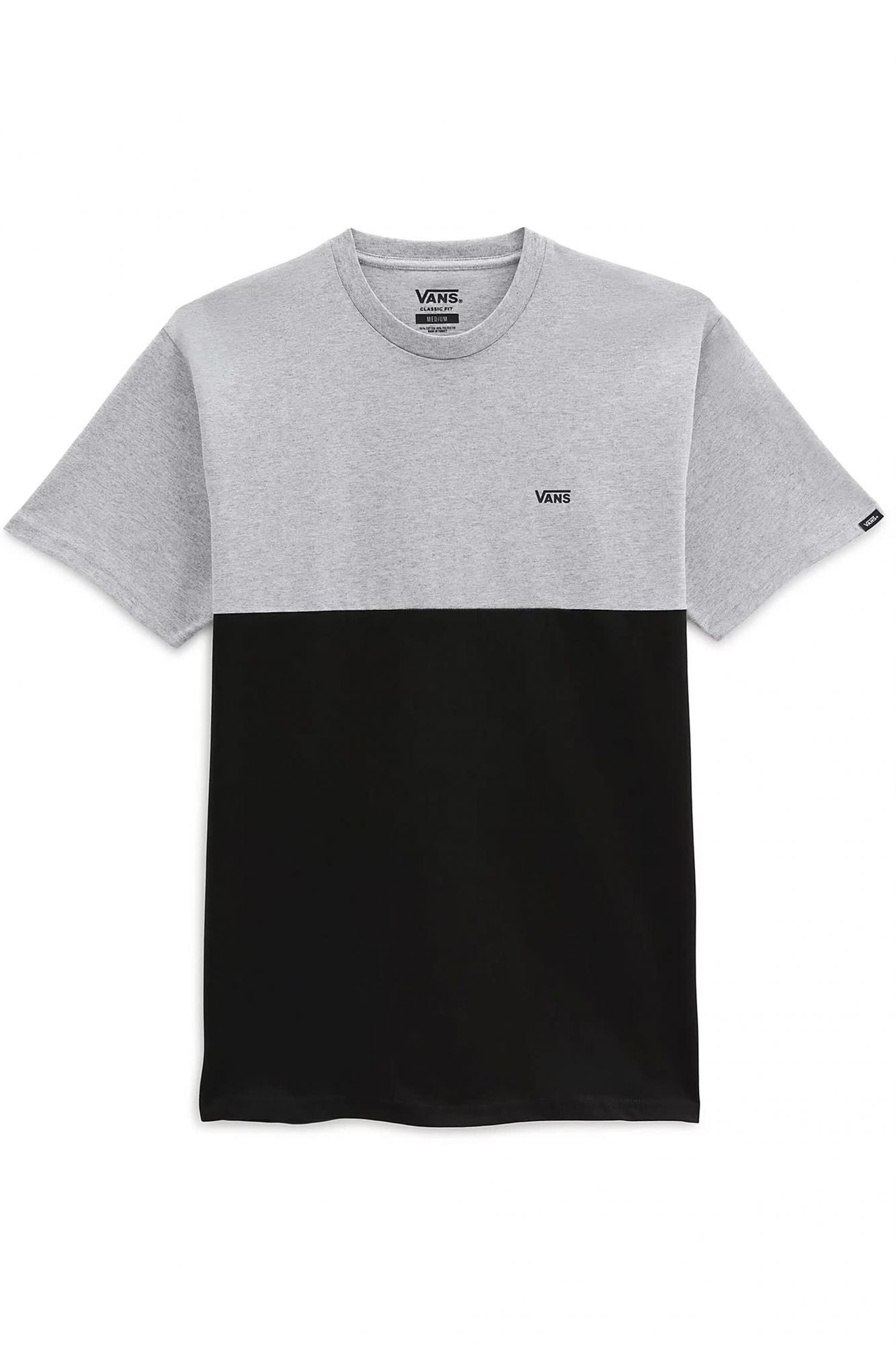 VANS  COLORBLOCK TEE en color NEGRO (2)