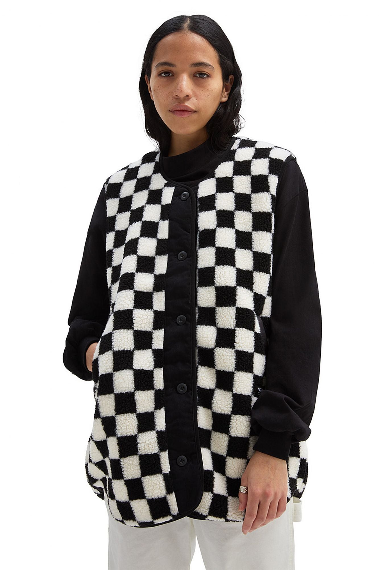 VANS MASON REVERSIBLE VEST en color NEGRO (1)